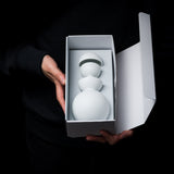 Snowman Sake Set - Matt Glaze - White / 雪だるま 酒器セット