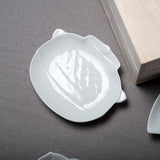 Miyama Small Plate Gift Box - Set of 5 / 線刻・細工小皿ギフトセット