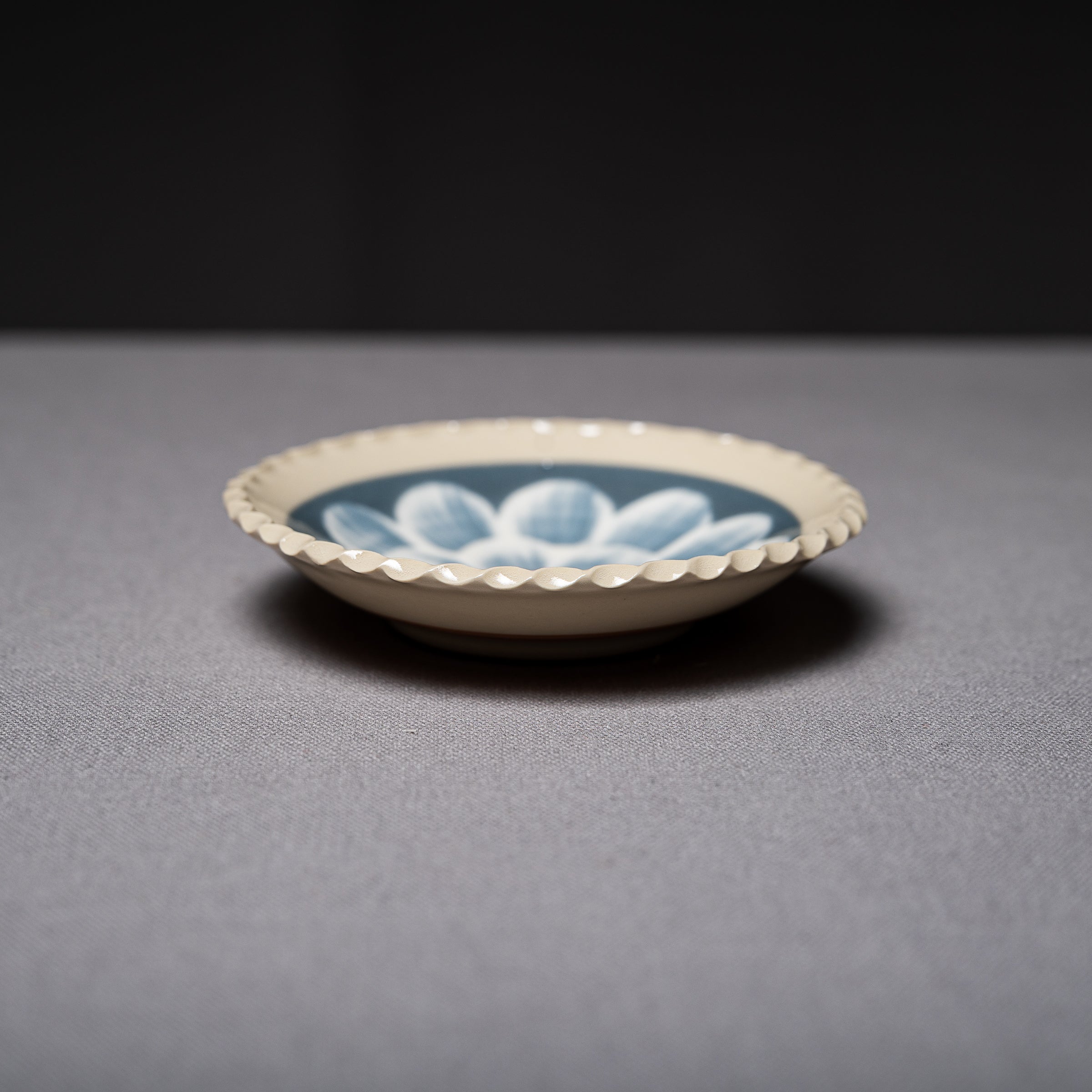 Fukube Zinnia Small Plate - 11 cm / ふくべ 窯