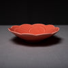 Flower Serving Bowl 15.7 cm - Dahlia - Red / 小田陶器 コトハナ 天竺牡丹