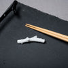 Handmade Chopstick Rest - White Twig 2 / 手作り 箸置き 白小枝２