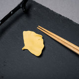 Handmade Chopstick Rest - ginkgo / 手作り 箸置き 銀杏