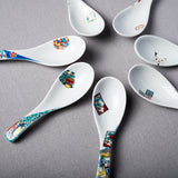 Kutani Design Ceramic Spoon - 20 Kinds / 九谷色絵 れんげ