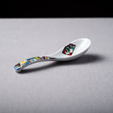 Kutani Design Ceramic Spoon - 20 Kinds / 九谷色絵 れんげ