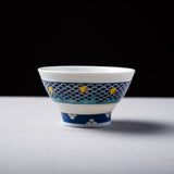 Kutani ware Design Rice Bowl / 九谷色絵 千段飯碗