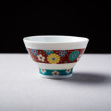 Kutani ware Design Rice Bowl / 九谷色絵 千段飯碗