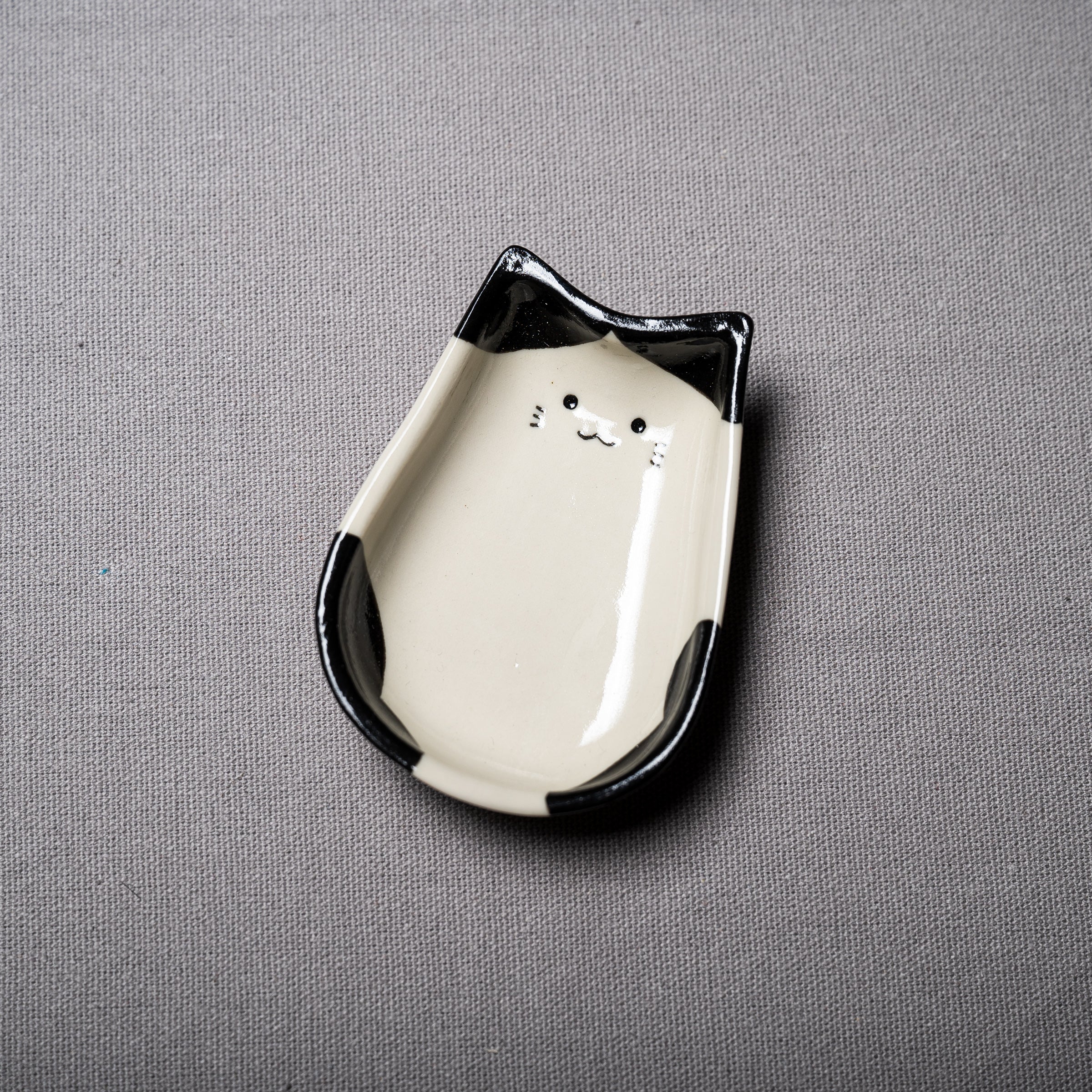 Kutani x Cat Small Bowl / ねこ小皿