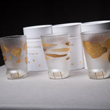 Coconeco Golden Colour Glass - 300 ml - Premium Gift Box / ココネコ プレミアムグラス