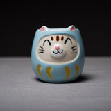 Lucky Cat Daruma Mug Cup - 8 Colours