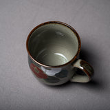 Kutani ware Camellia Mug Cup / 九谷焼 椿マグカップ 美山窯