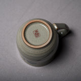 Kutani ware Camellia Mug Cup / 九谷焼 椿マグカップ 美山窯