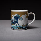 Kutani ware Hokusai Mug - Great Wave / 九谷焼 葛飾北斎 浮世絵 神奈川沖浪裏マグカップ