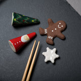 Handmade Chopstick Rest -Gingerbread Man / 手作り 箸置き ジンジャーマン