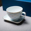 Arita Teacup & Saucer Plate Gift Set / Shippo 七宝 (Seven Treasure)