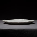 USUKIYAKI Ryoka Handmade Oval Plate - 2 Sizes / 臼杵焼き 稜花