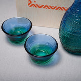 Coral Sea Sake Set - 1 Jug With 2 Sake Cups / 珊瑚の海 酒器セット