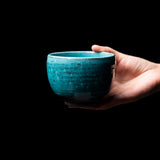 Matcha Bowl Mini- Aqua Blue / ミニ抹茶碗 ブルー粉引