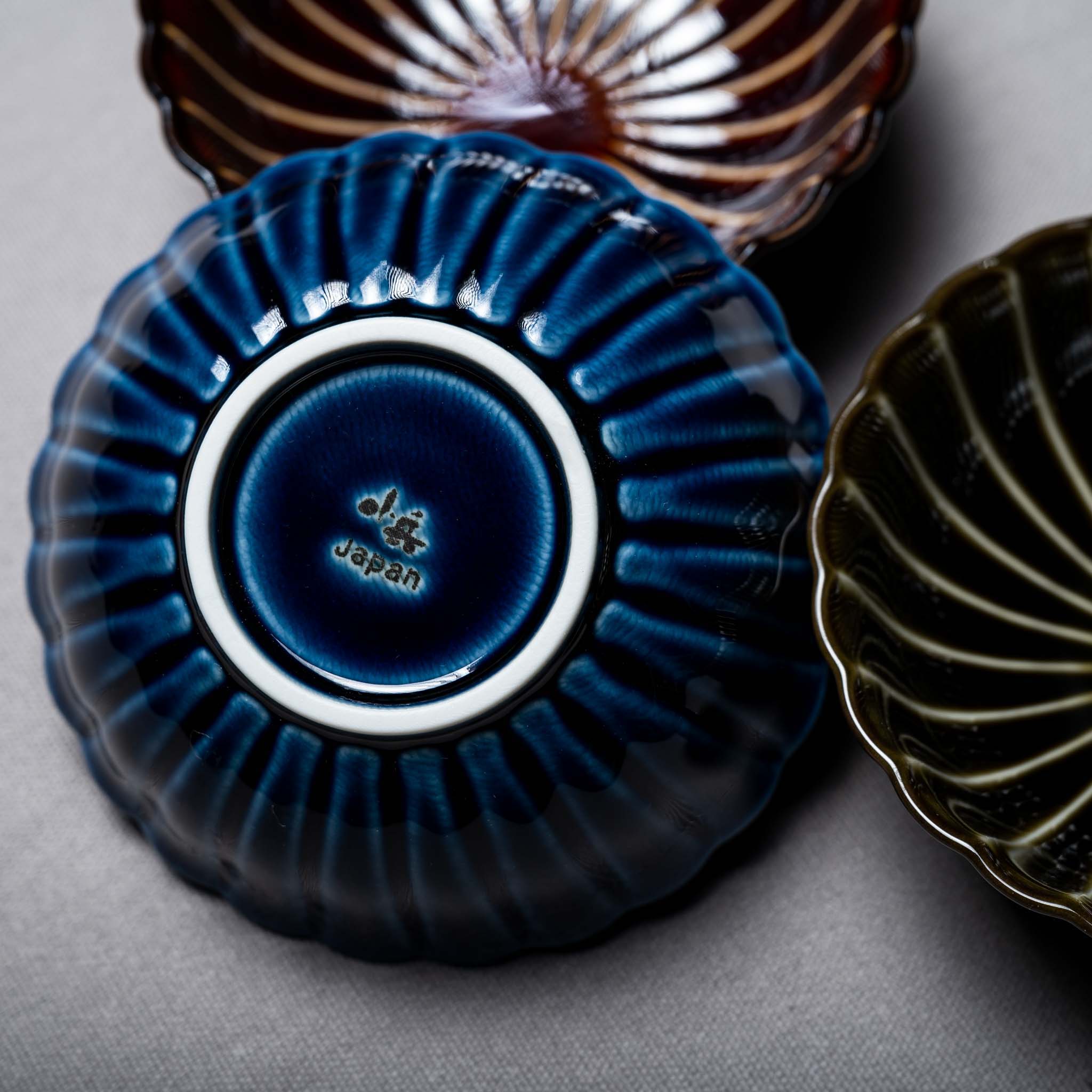 Kaneko Pottery Giyaman Series / 12 cm Bowl - Navy Blue