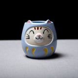 Lucky Cat Daruma Mug Cup - 8 Colours