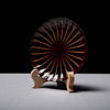 Kaneko Pottery Giyaman Series / 14.5 cm Plate - Chestnut Brown