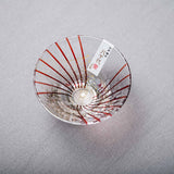 Yachiyo Edo Glass Sake Cup 80 ml - Hanami / 江戸硝子 八千代窯 花見酒