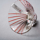 Yachiyo Edo Glass Sake Cup 80 ml - Hanami / 江戸硝子 八千代窯 花見酒