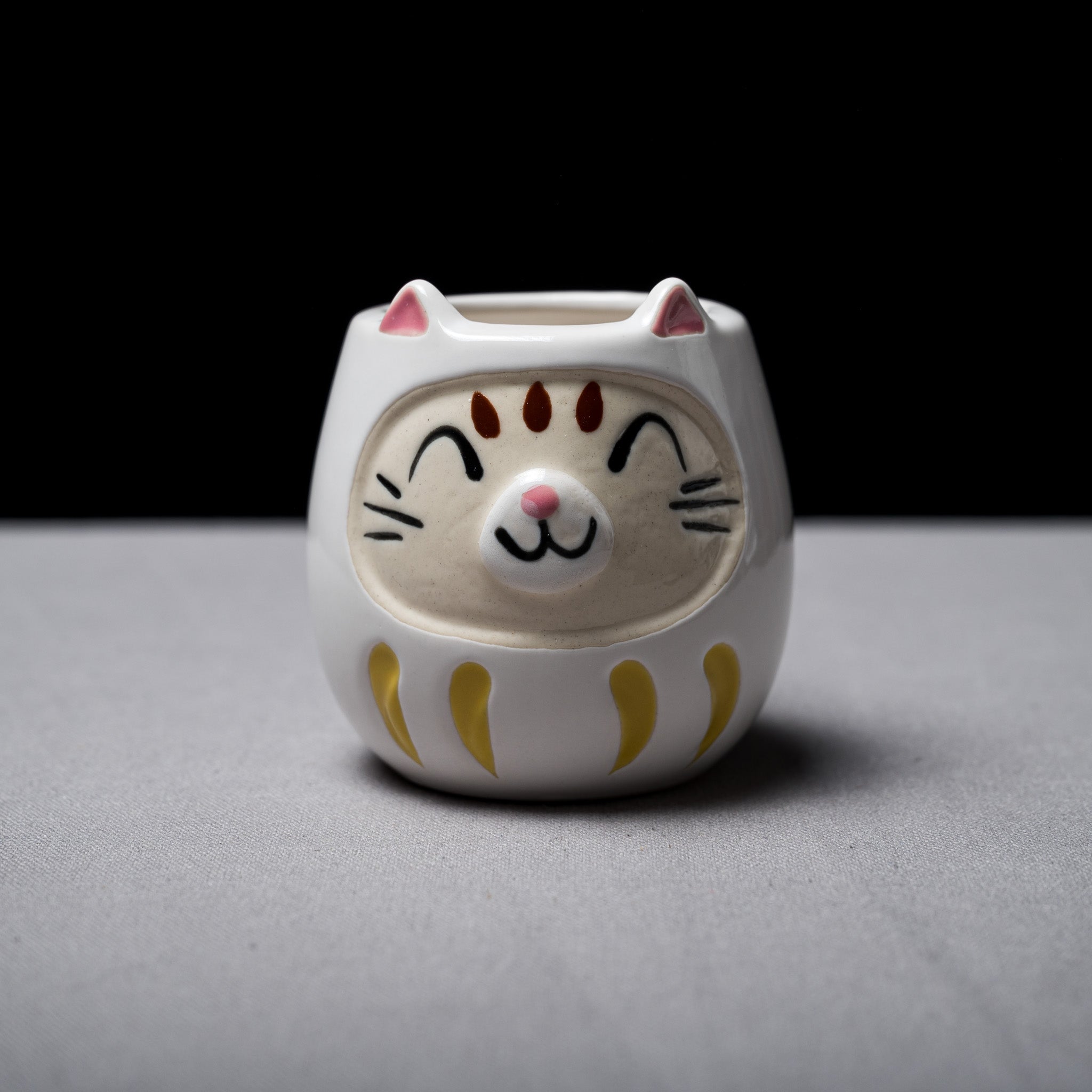 Lucky Cat Daruma Mug Cup - 8 Colours