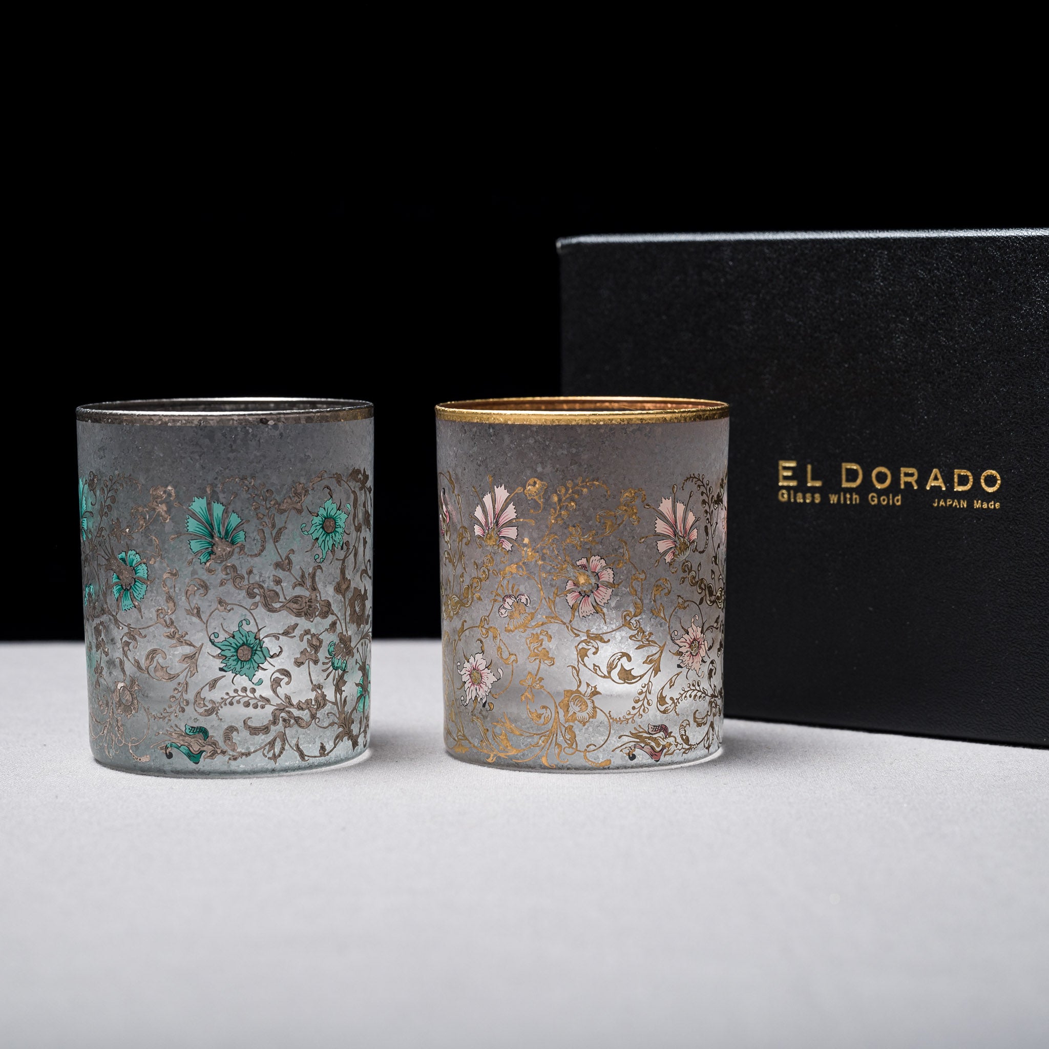 EL DORADO Pair Rock Glass - Set of 2 / エレガンス ペアロックグラス