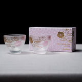 Premium Sakura Pair Sake set / 桜流し ペア酒グラス