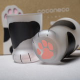 Coconeco Cat Glass Gift Set - Set of 2 Cups / Black Cat