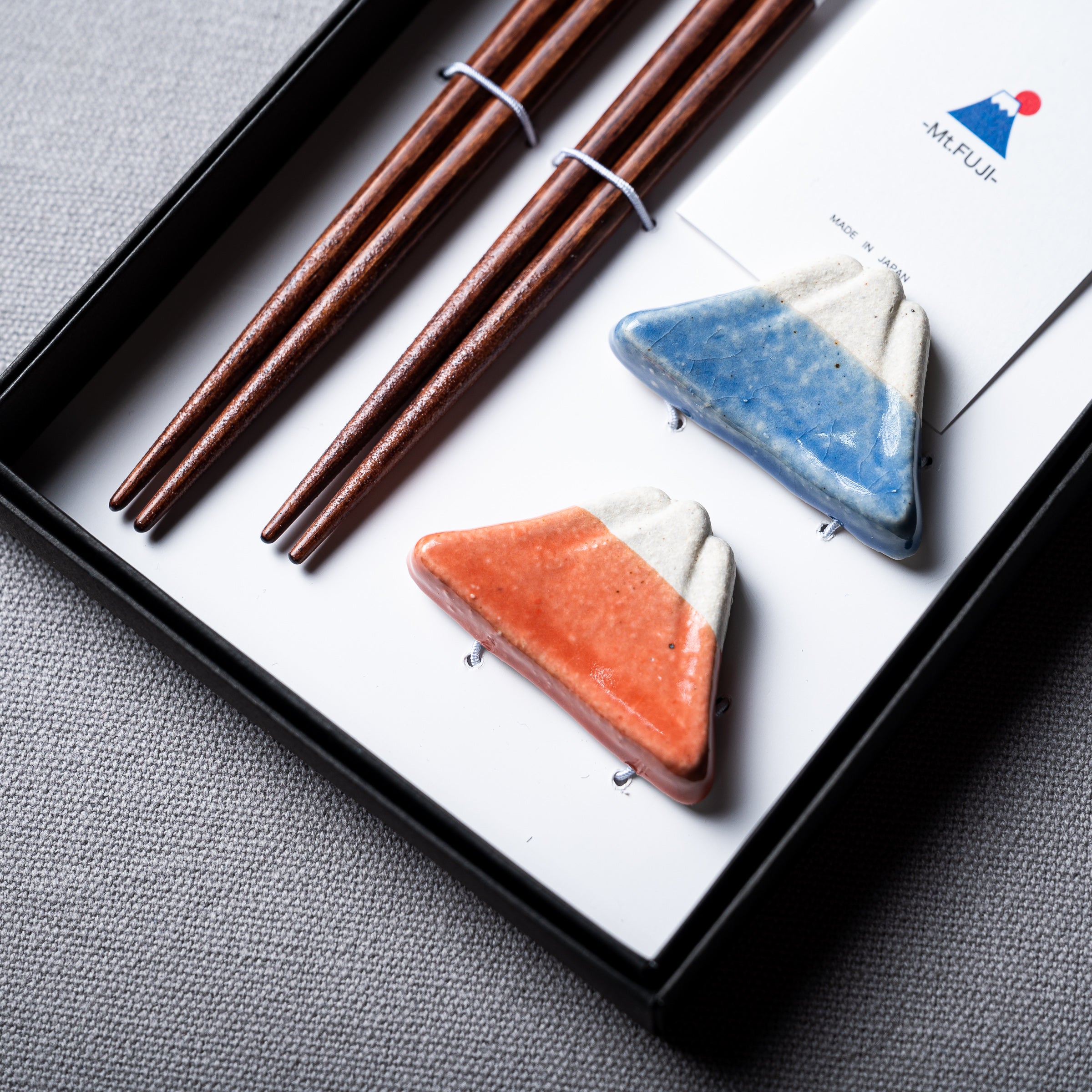 Mount Fuji Pair Chopstick Gift Set / 富士山ギフト箸セット