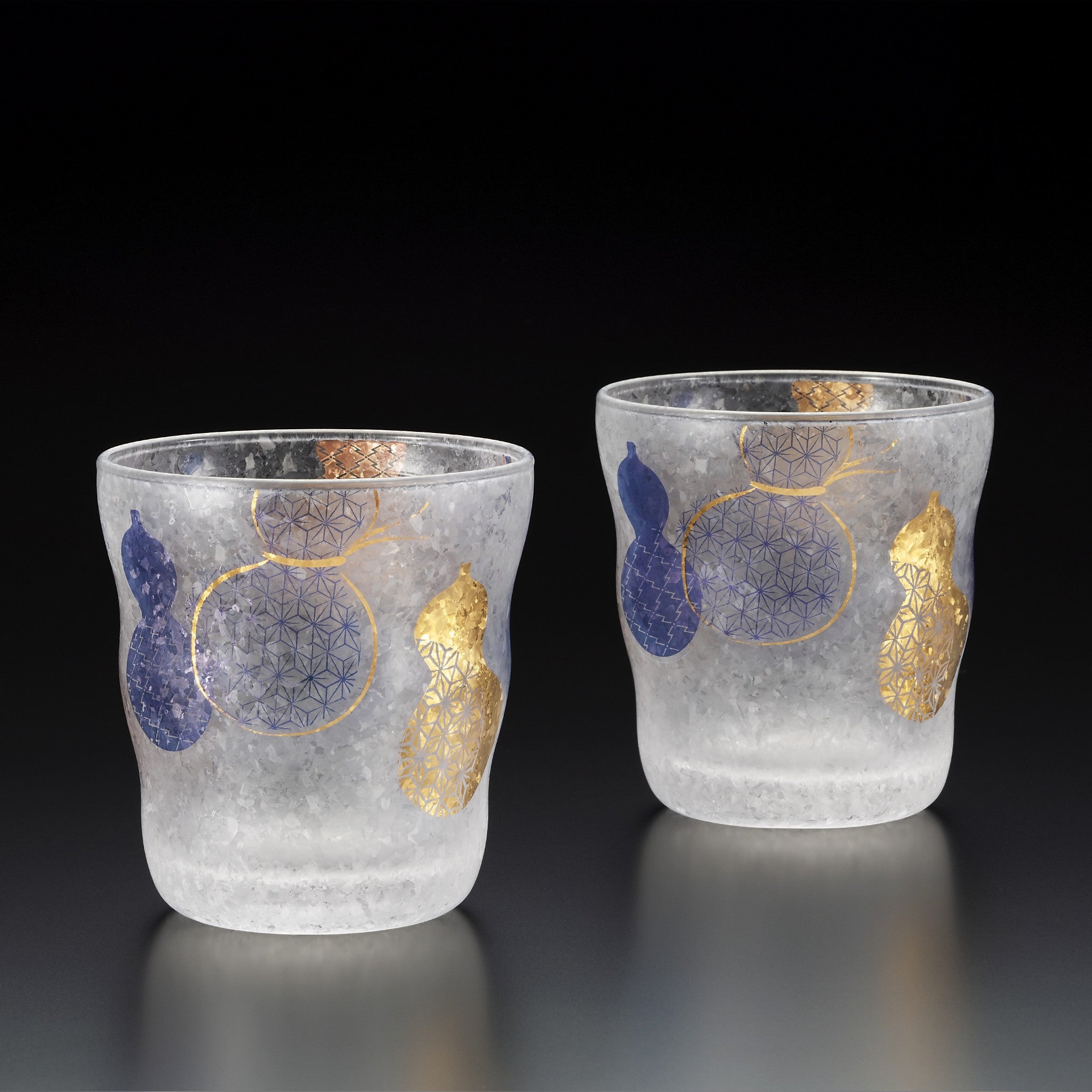 HYOTAN Pair Water Glass - Set of 2 -瓢箪グラス ペア-