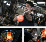 HANABI -Fireworks Pair Tumbler Glass Set / 津軽びいどろ ペアタンブラー