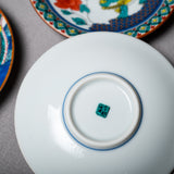 Kutani Design x Round Plate - 12 cm / 九谷焼き 縁起物 小皿