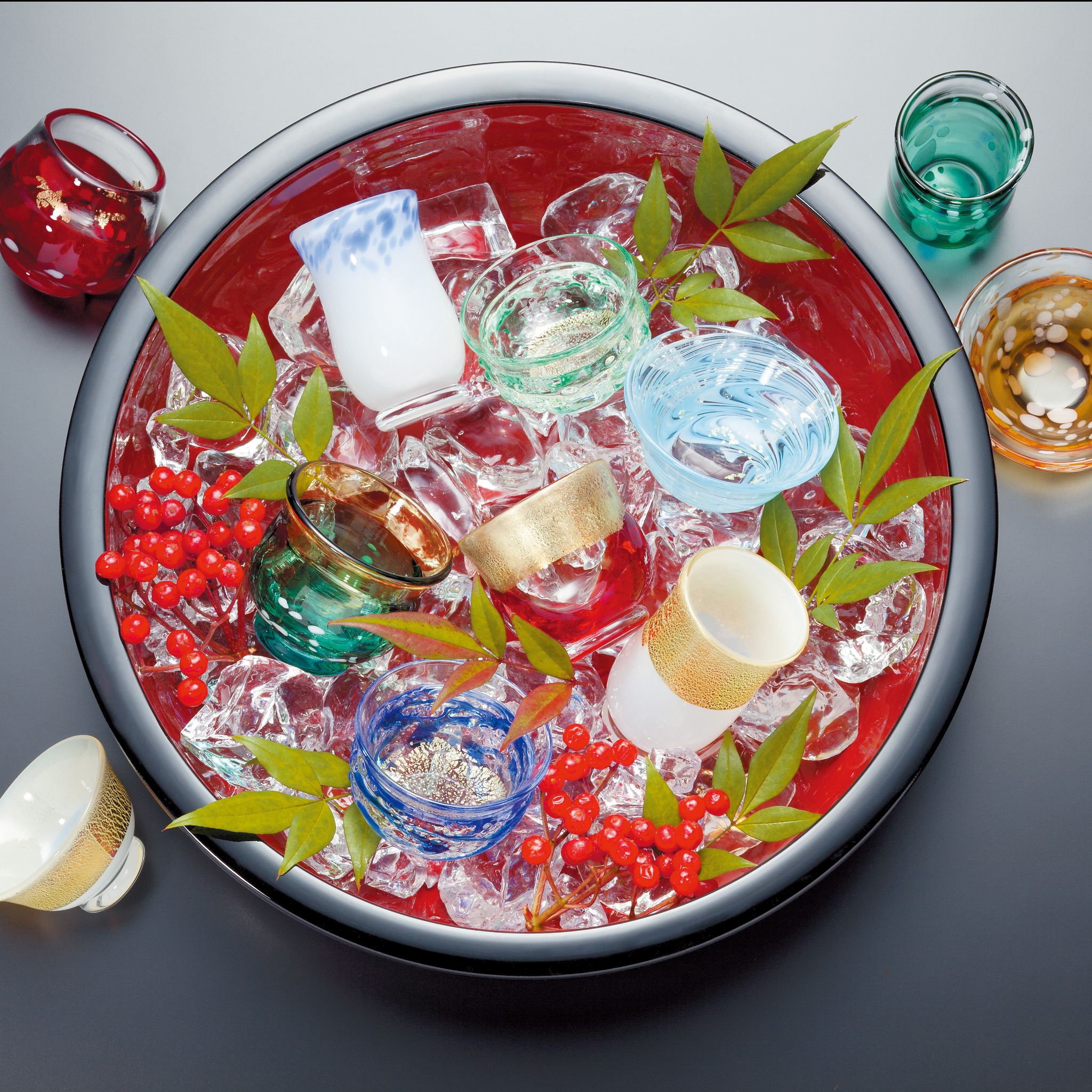 Luxury Sake Glass -Spring Thunder/春雷