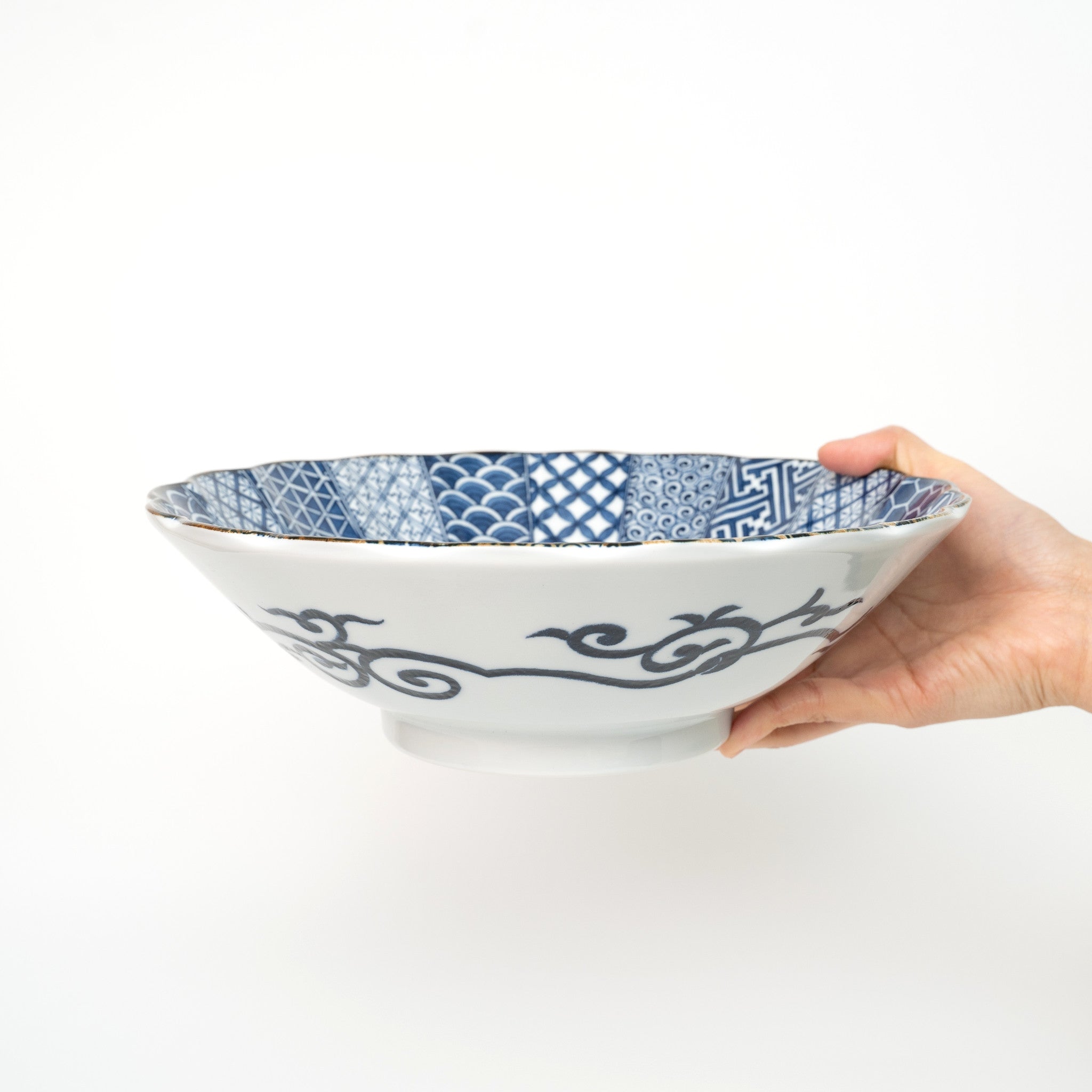Sometsuke Large Bowl - 25 cm / 染付大鉢