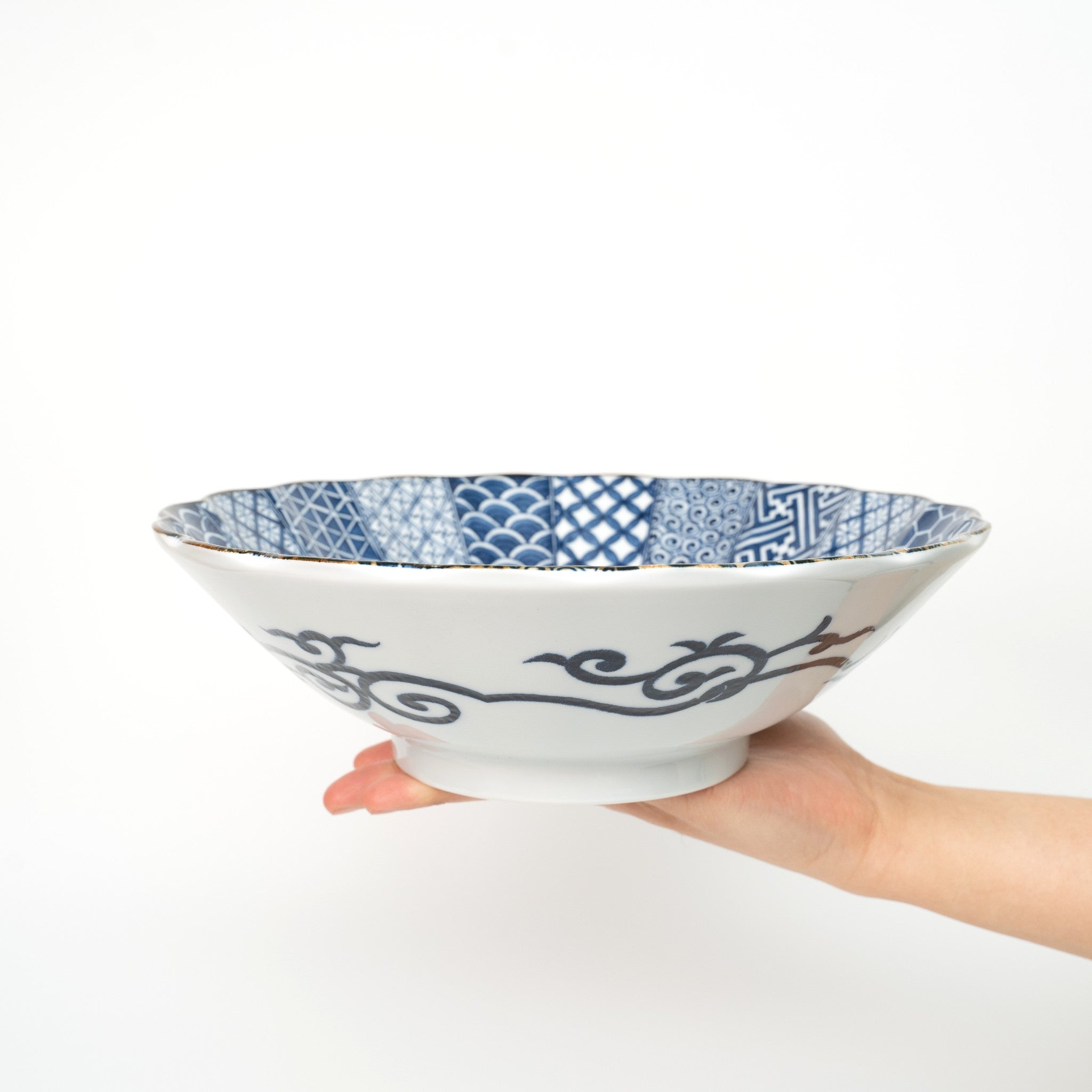 Sometsuke Large Bowl - 25 cm / 染付大鉢