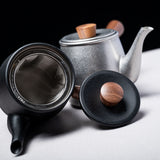 Miyaco Single Tea Pot 0.38L - Silver / 茶き